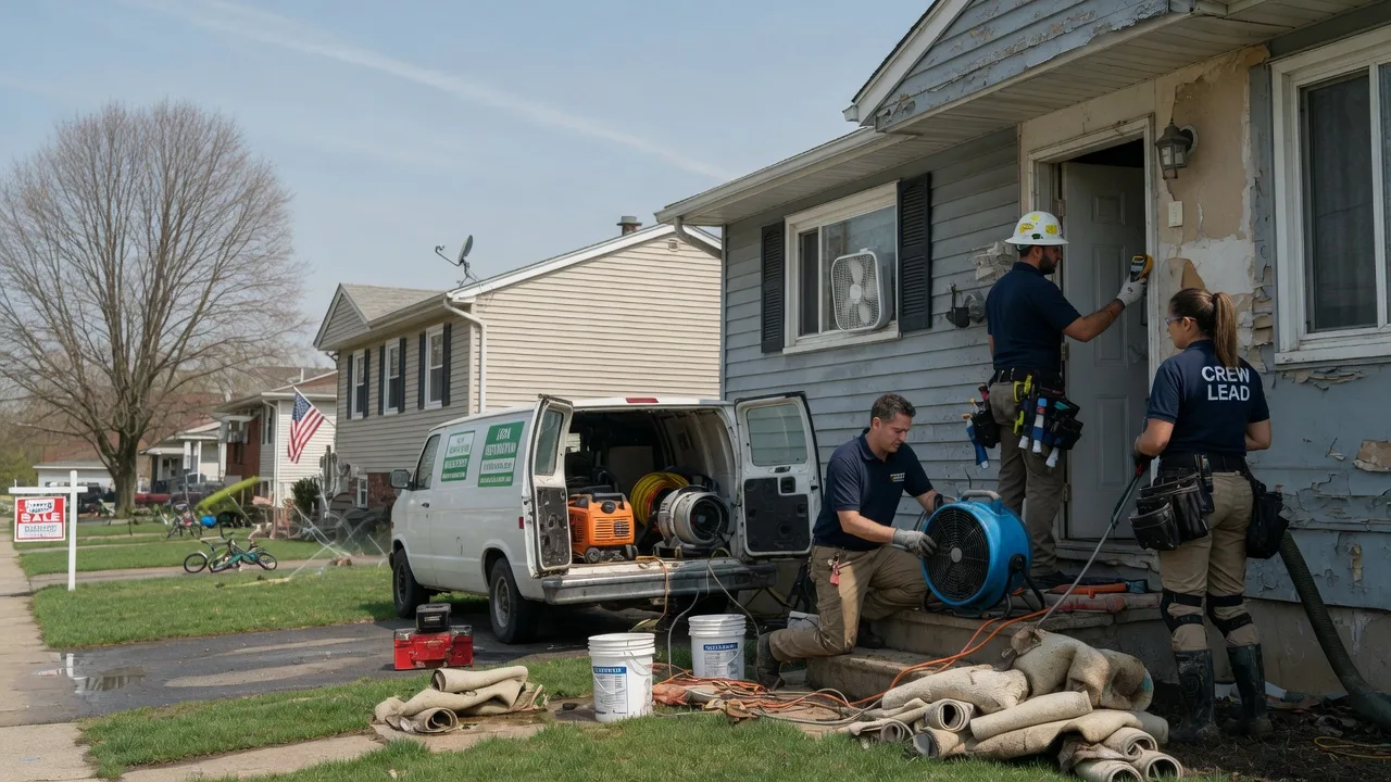 Flood Cleanup in Clarks Mills, PA near me